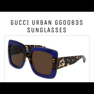 Gucci oversized square frames